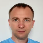 Ukrainian Alliance Чоловік у блакитній сорочці представляє Український Альянс.